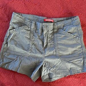 UNIONBAY Women's Gray Casual Utility Shorts
